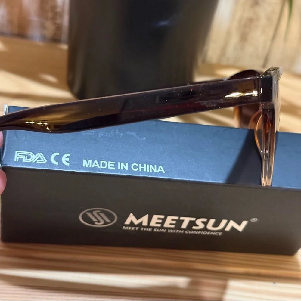 MEETSUN Polarized Sunglasses for Women Men Classic Retro